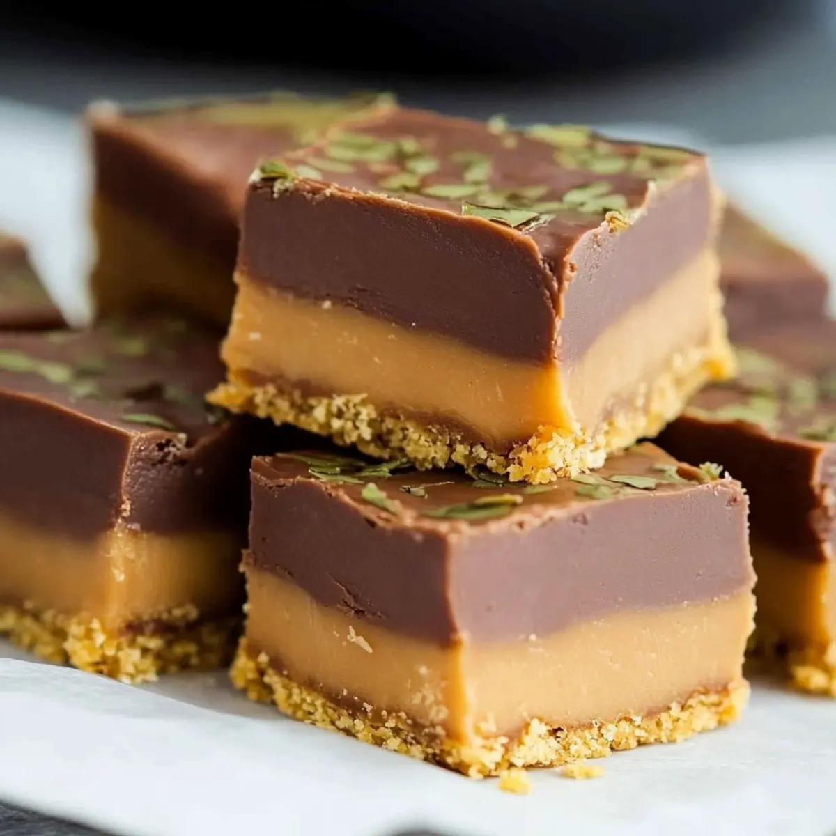 No-Bake Peanut Butter Bars